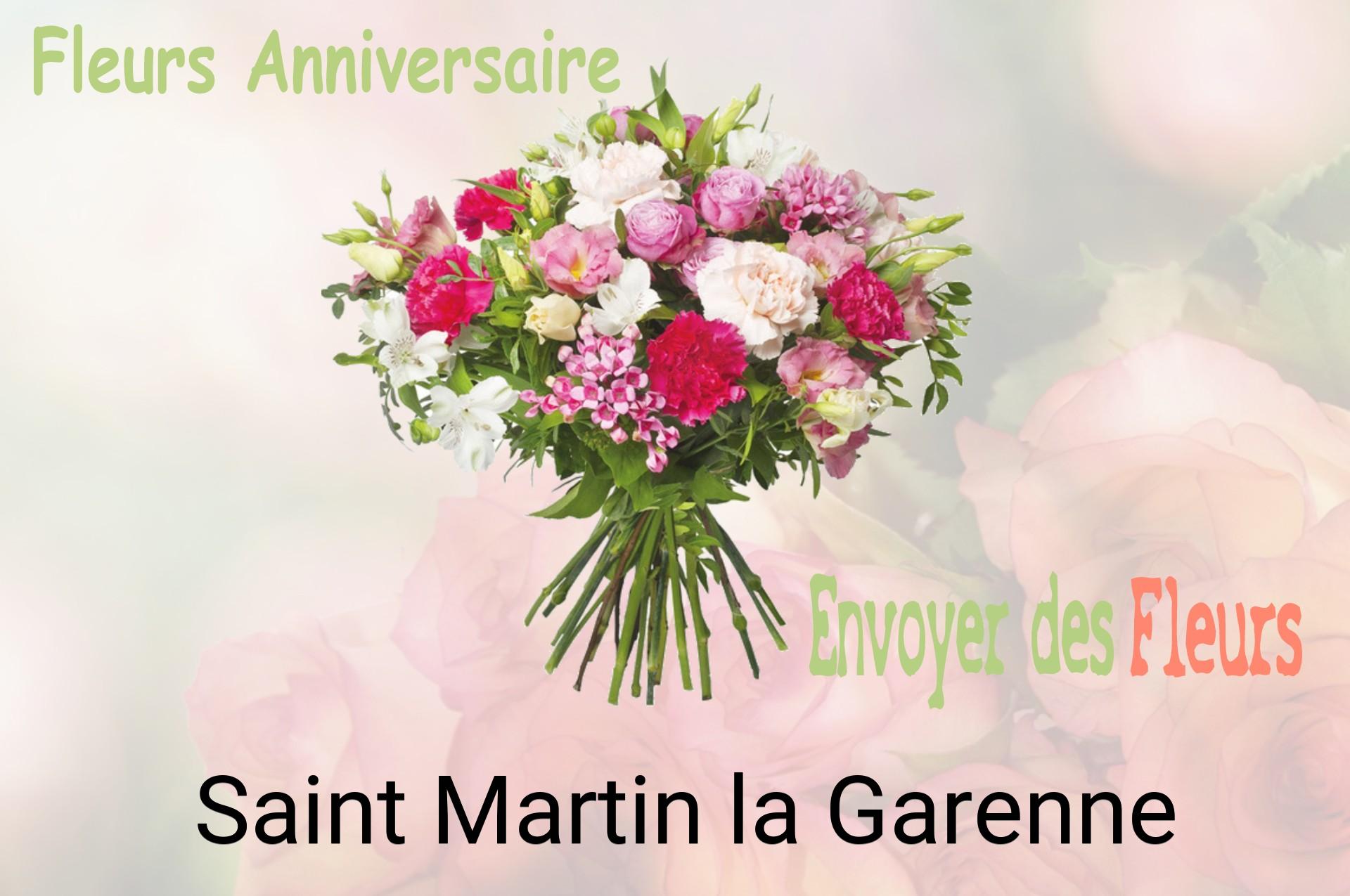 Bouquet de fleurs d’anniversaire livré à Saint-Martin-la-Garenne