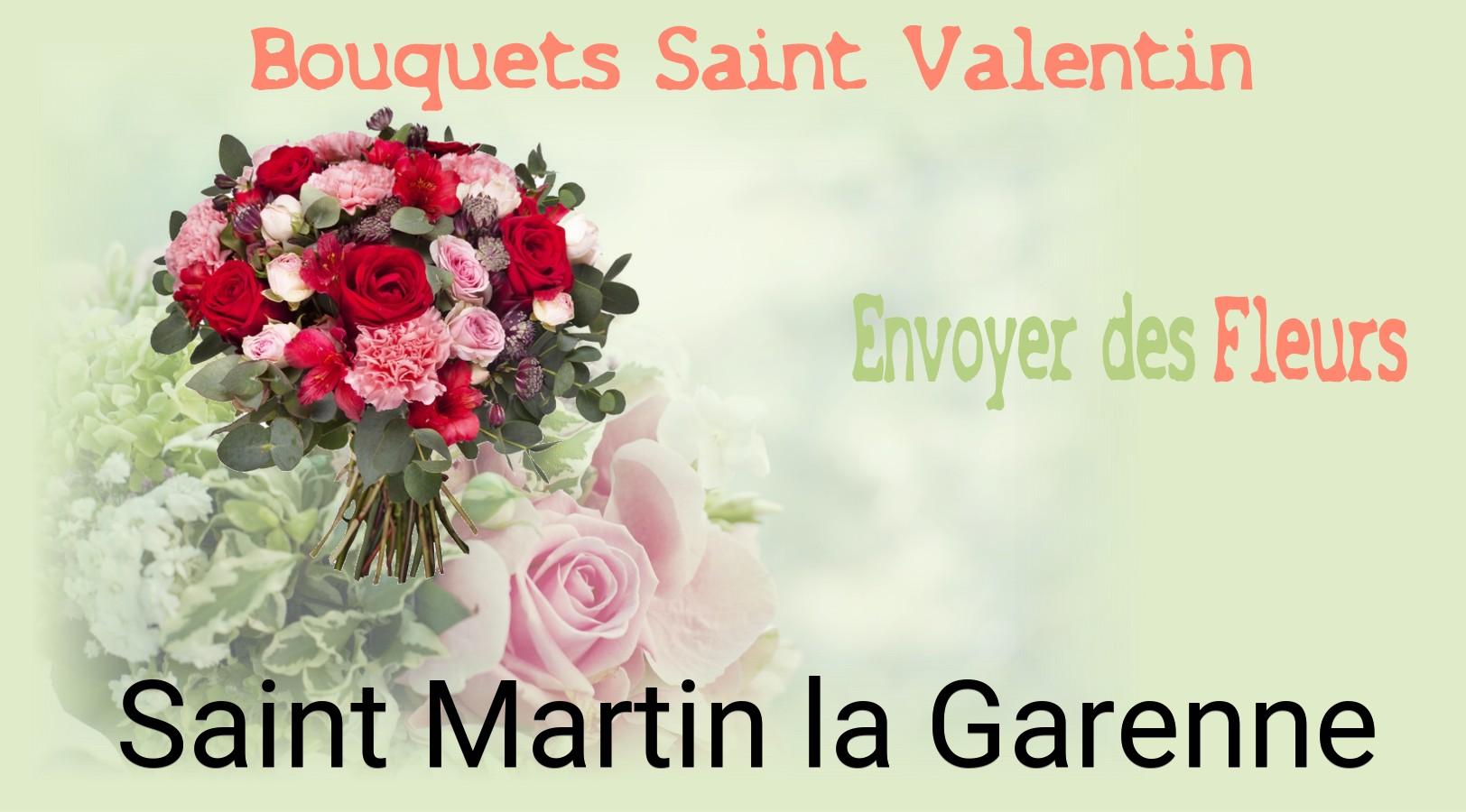 Roses de Saint-Valentin livrées à Saint-Martin-la-Garenne